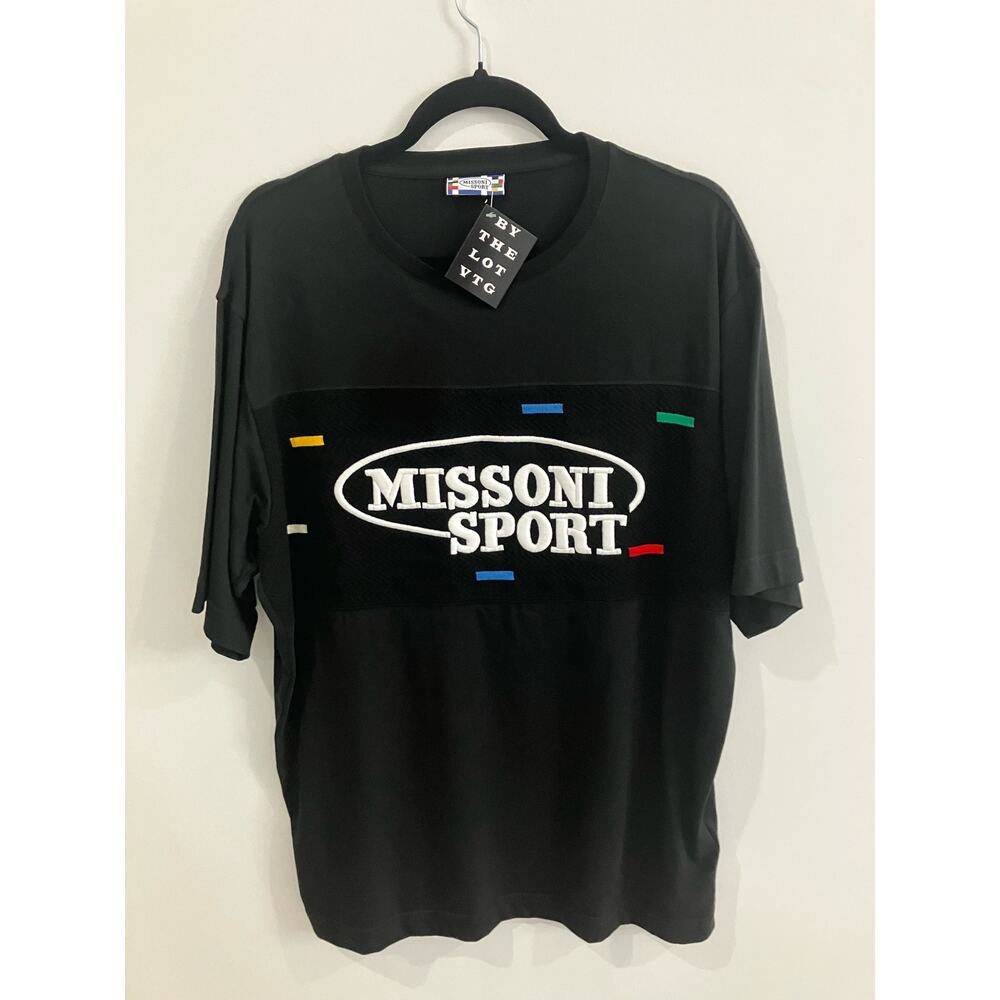 Missoni Sport Embroidered T-Shirt Size L